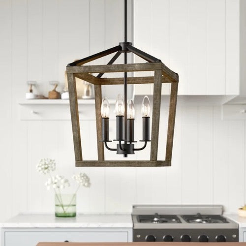 Rustic Heritage Lantern Chandelier