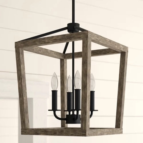 Rustic Heritage Lantern Chandelier