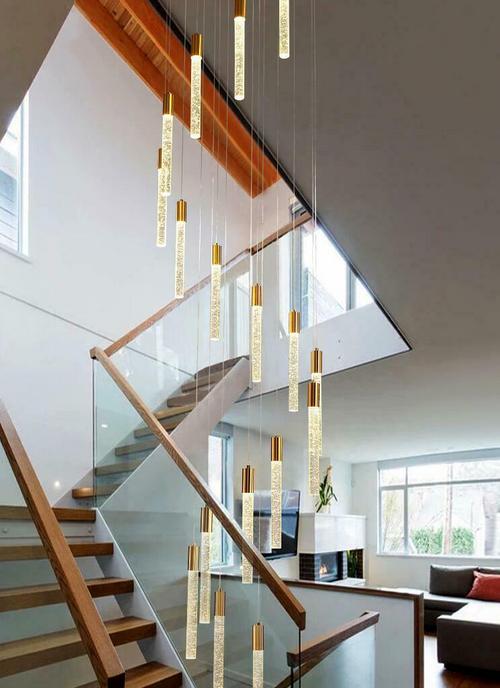 Celestial Elegance Luxury Staircase Chandelier