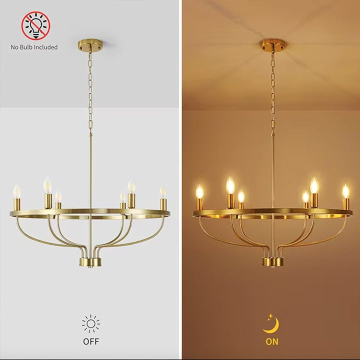 Timeless Candle Chandelier