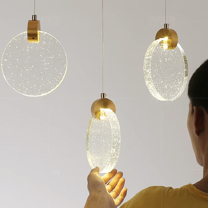 LuminaLux Stairway Pendant Light