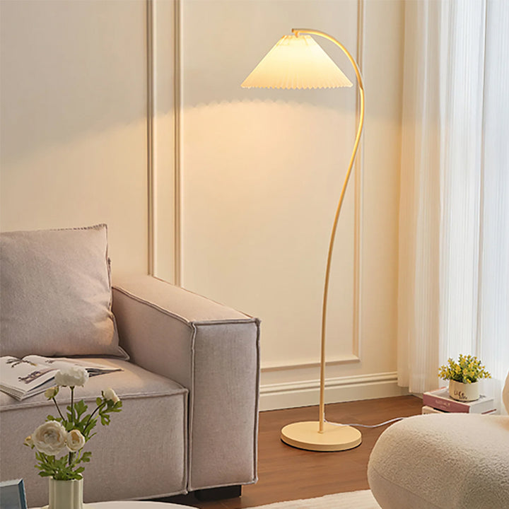 Bohemian Pleated Floor Lamp