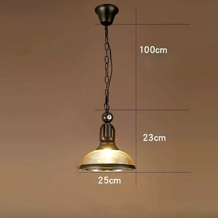 Billiard Ball Table Light Design Pool Metal Pendant Lamp Ceiling Fixture Black savingget