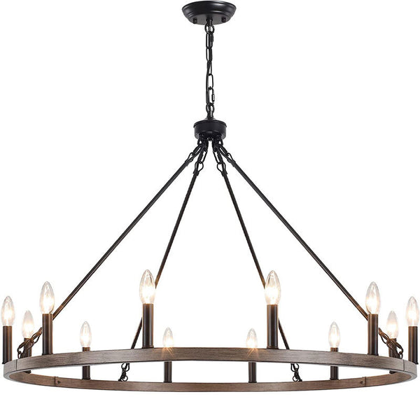 Wagon Wheel Chandelier