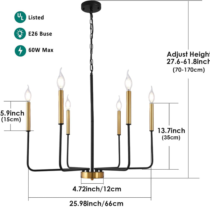 Elegance Candle Chandelier