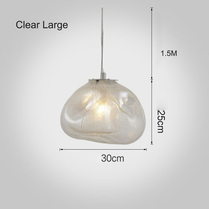 Luxury Hand Blown Glass Pendant Lamp savingget