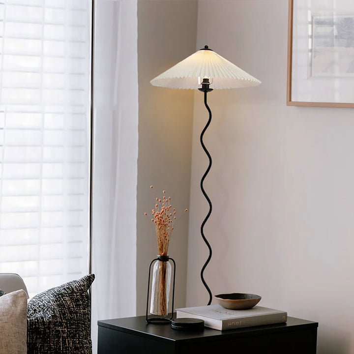 Modern Wavy Floor Lamp For Home Office Living Room（复制） savingget