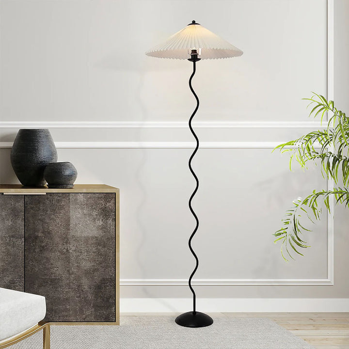 Modern Wavy Floor Lamp For Home Office Living Room（复制） savingget