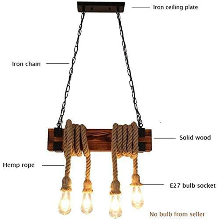 Small Wood Beam Light