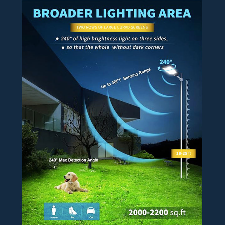 1200W Solar Street Lights