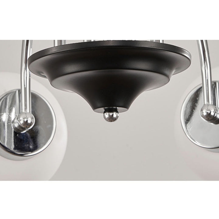 Celestial Elegance Chrome Sputnik Chandelier