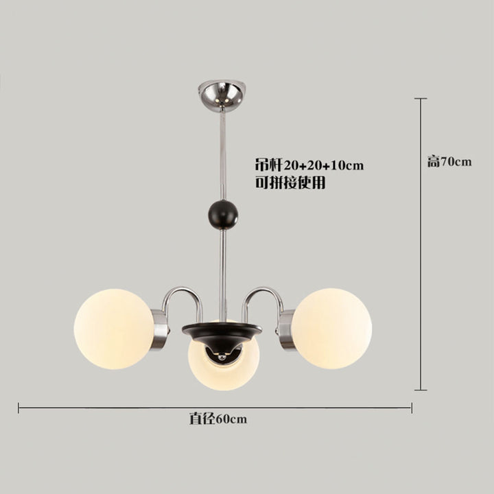 Celestial Elegance Chrome Sputnik Chandelier