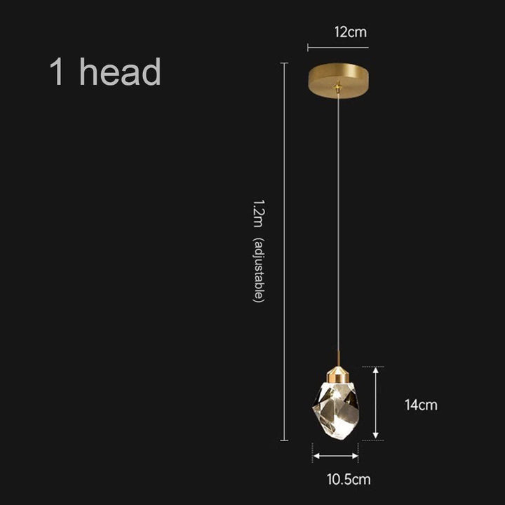 Lumis Gold Crystal Chandelier savingget