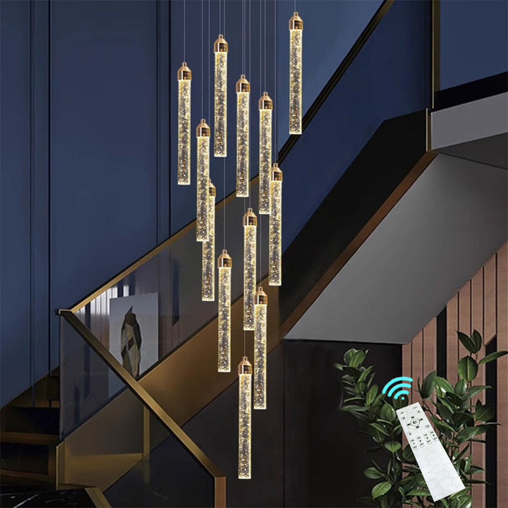 Lunara Spiral Crystal Chandelier savingget