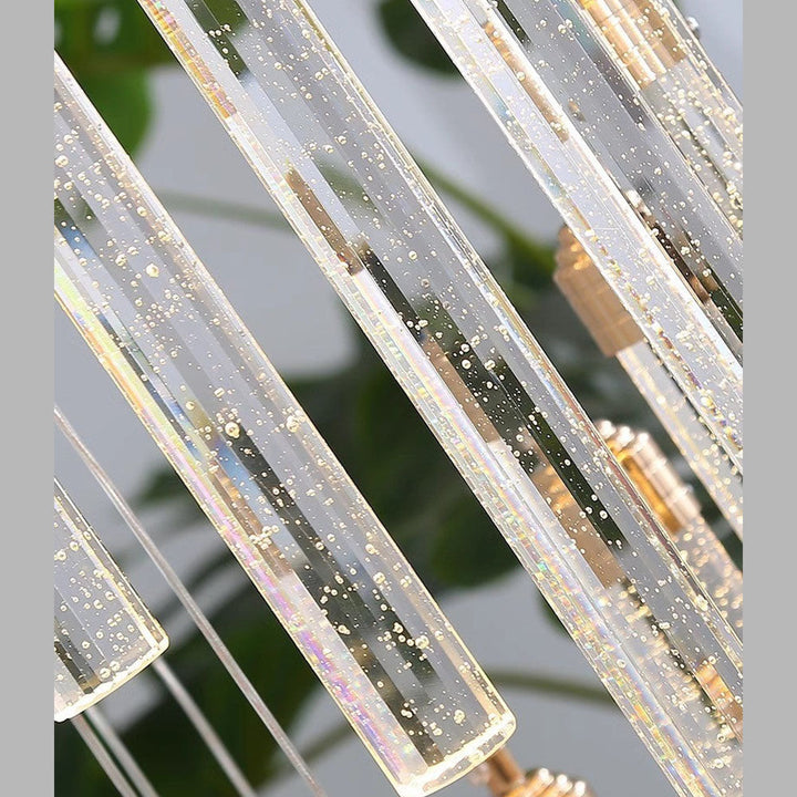 Lunara Spiral Crystal Chandelier savingget