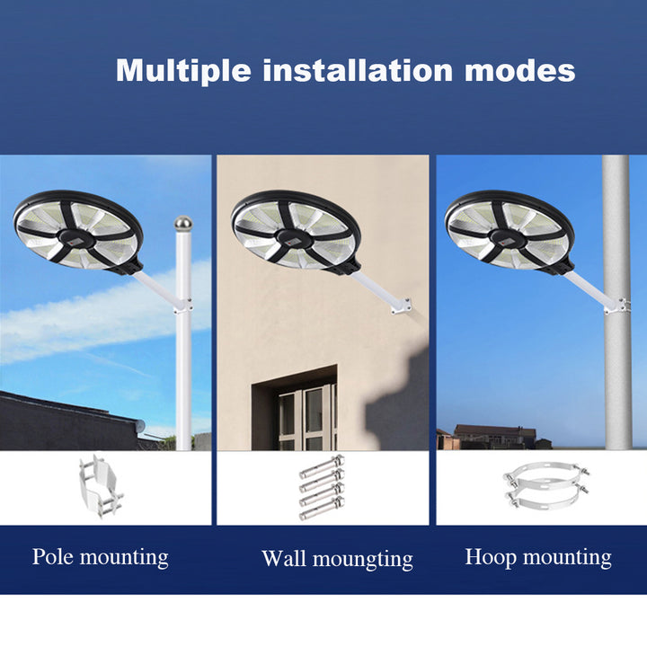 Round High Power Solar Street Lights