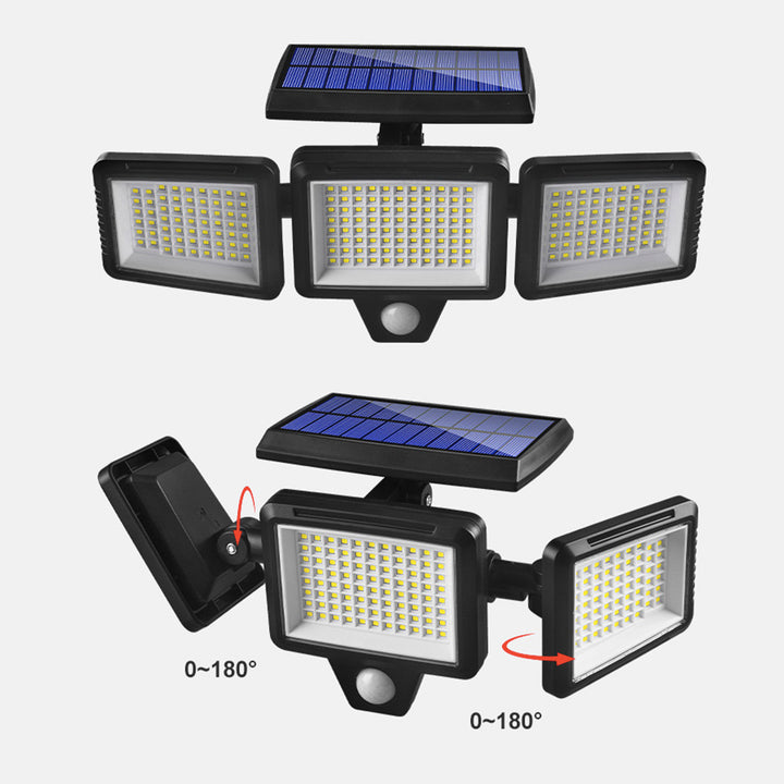 3 Heads Solar Outdoor Lights