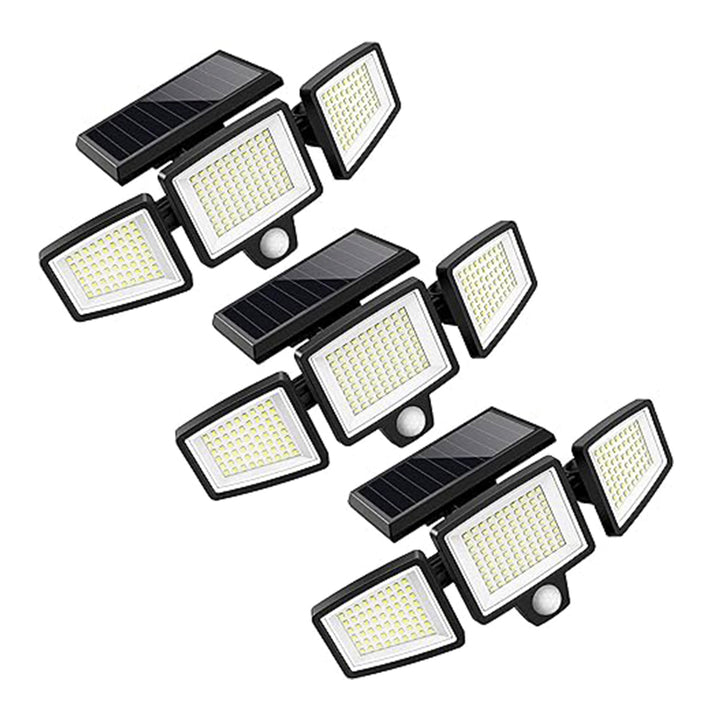 3 Heads Solar Outdoor Lights