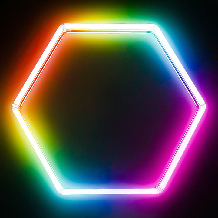 RGB Hexagon Garage Lights savingget