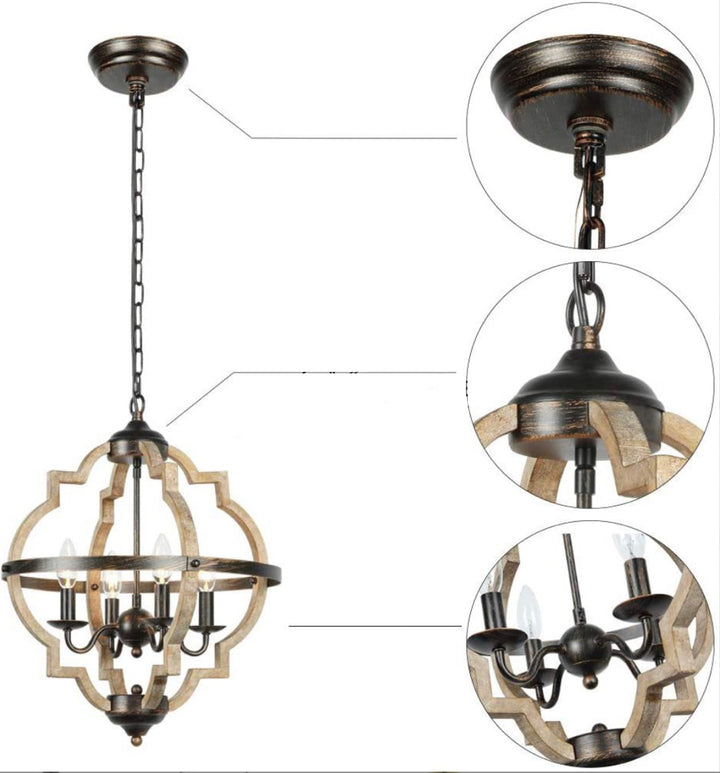 The Orb Metal Chandelier